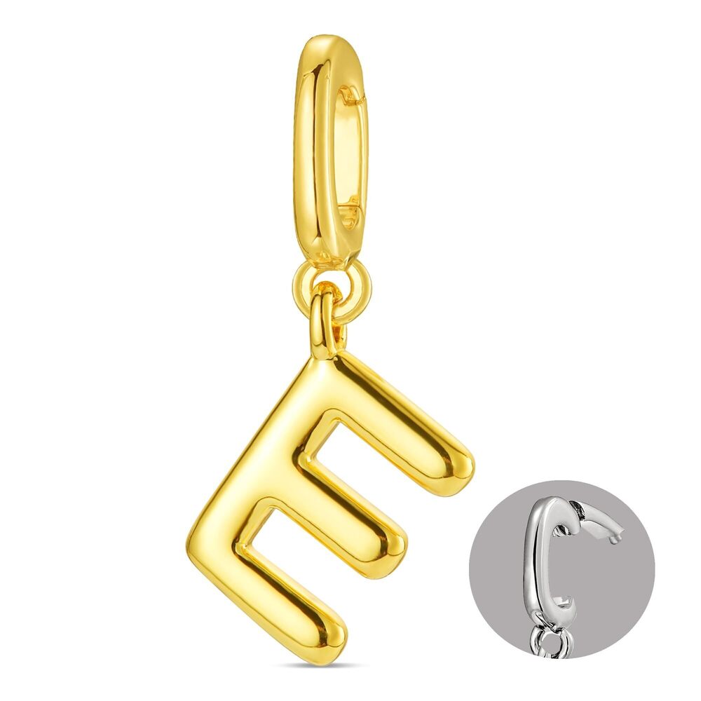 6777 Initial Charm ,Letter Bracelet Necklace Charms Alphabet Pendant Charms